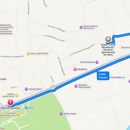 Freddo Apartment - Coral Residence Complex With Parking & Pool Varna Ngoại thất bức ảnh