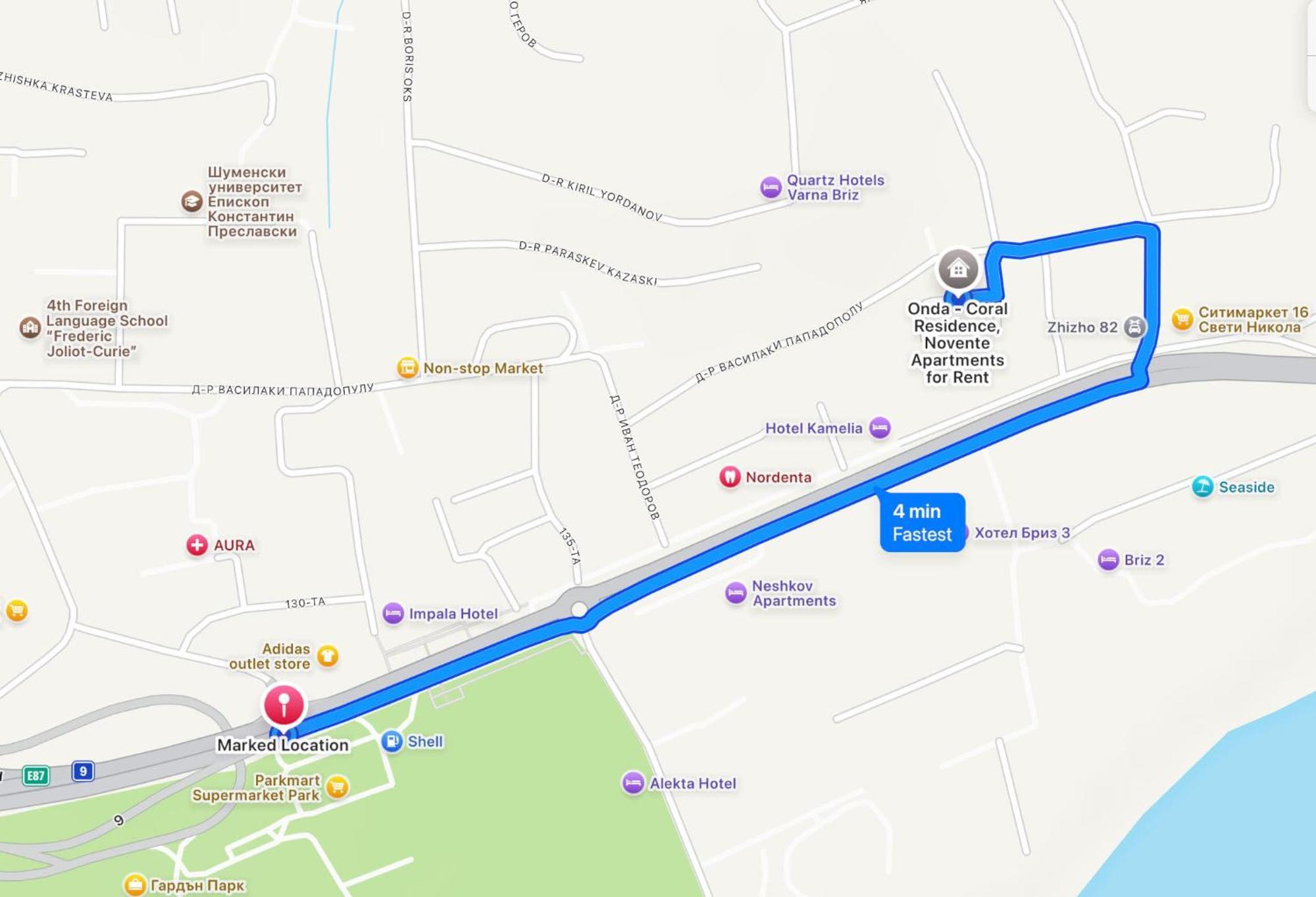 Freddo Apartment - Coral Residence Complex With Parking & Pool Varna Ngoại thất bức ảnh